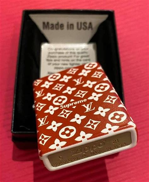 louis vuitton zippo lighter|louis vuitton lighter case.